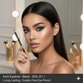 Kohl Eyeliner – Black – KOL-K1 | Long-Lasting, Cruelty-Free Eye Pencil