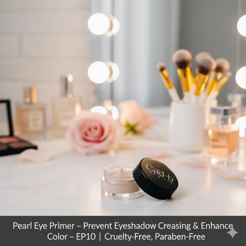 Pearl Eye Primer – Prevent Eyeshadow Creasing & Enhance Color – EP10 | Cruelty-Free, Paraben-Free